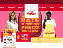 Tablet Screenshot of demacol.com.br
